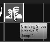 Item Properties in Project Aleron.
