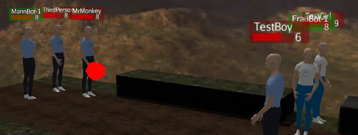 A replay snapshot from Project Aleron.